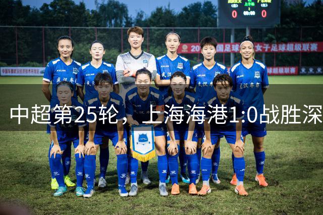中超第25轮，上海海港1:0战胜深圳新鹏城